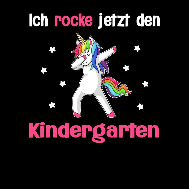 Kindergartenkind Einhorn Kindergarten-Anfang