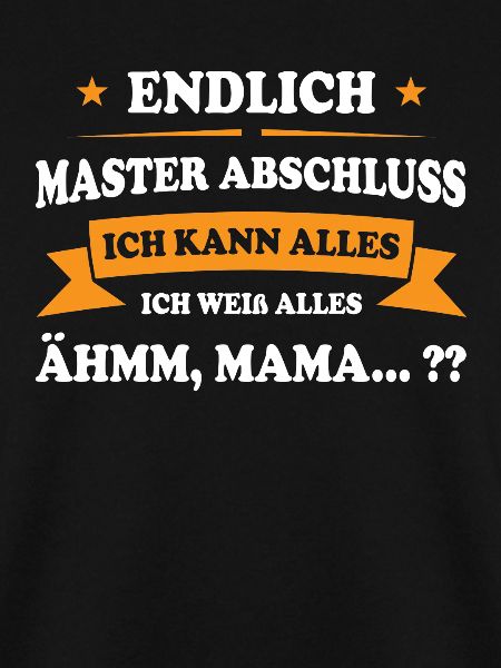Master Abschluss Master-Abschluss Geschenk