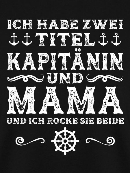 Kapitänin Boot Bootsfahrerin Geschenk
