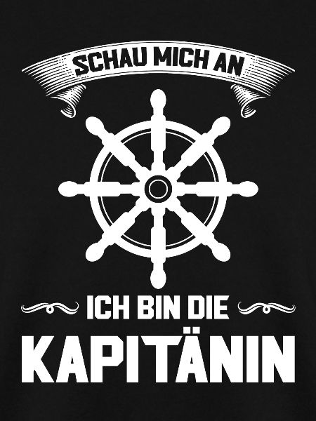 Kapitänin Boot Bootsfahrerin Geschenk