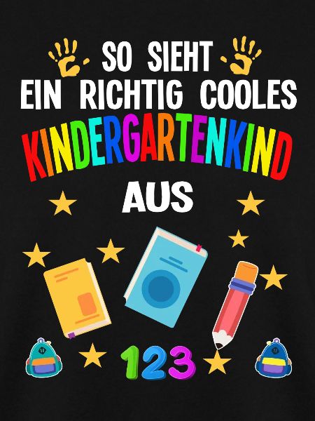 Kindergarten Anfang Kindergartenanfänger Geschenk