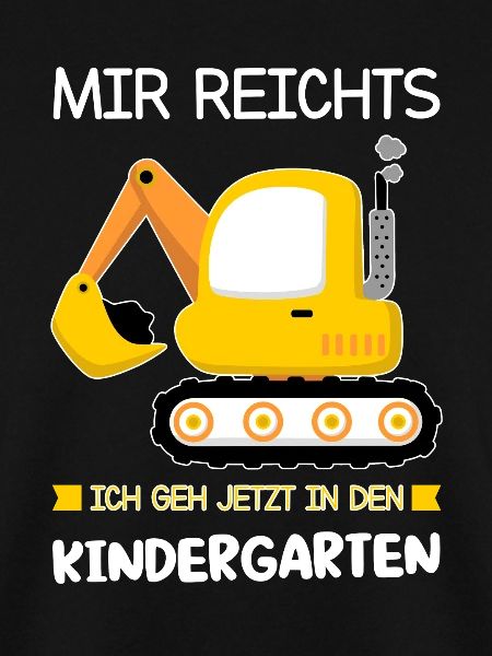 Kindergarten Bagger Kindergartenkind Geschenk