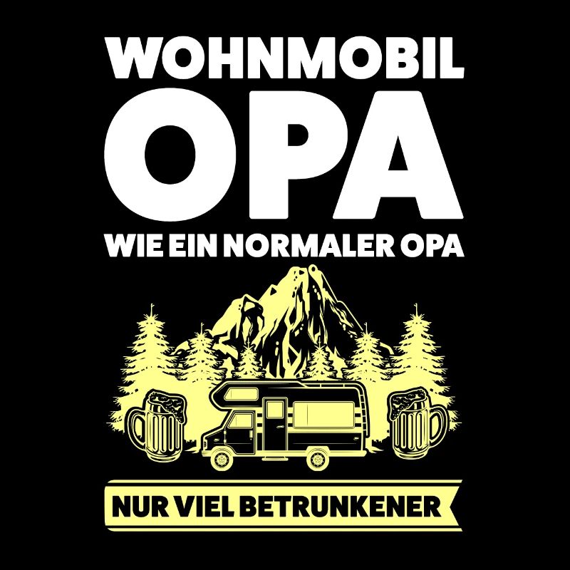 Camper Opa Wohnmobil Geschenk