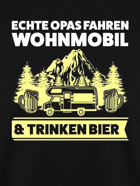 Camper Opa Camping Geschenk