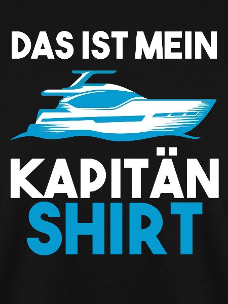 Kapitän Boot Bootsfahrer Geschenk