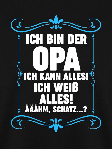 Opa Großvater Großvater Geschenk