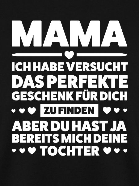 Mutter Tochter Mama Geschenk