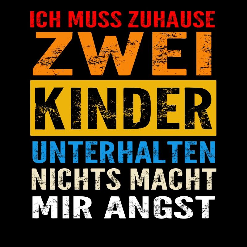 Papa 2 Kinder Zwei Kinder Geschenk