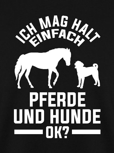Pferd Hund Hunde Geschenk