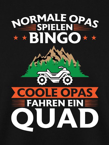 Quad Opa Quadbike Geschenk