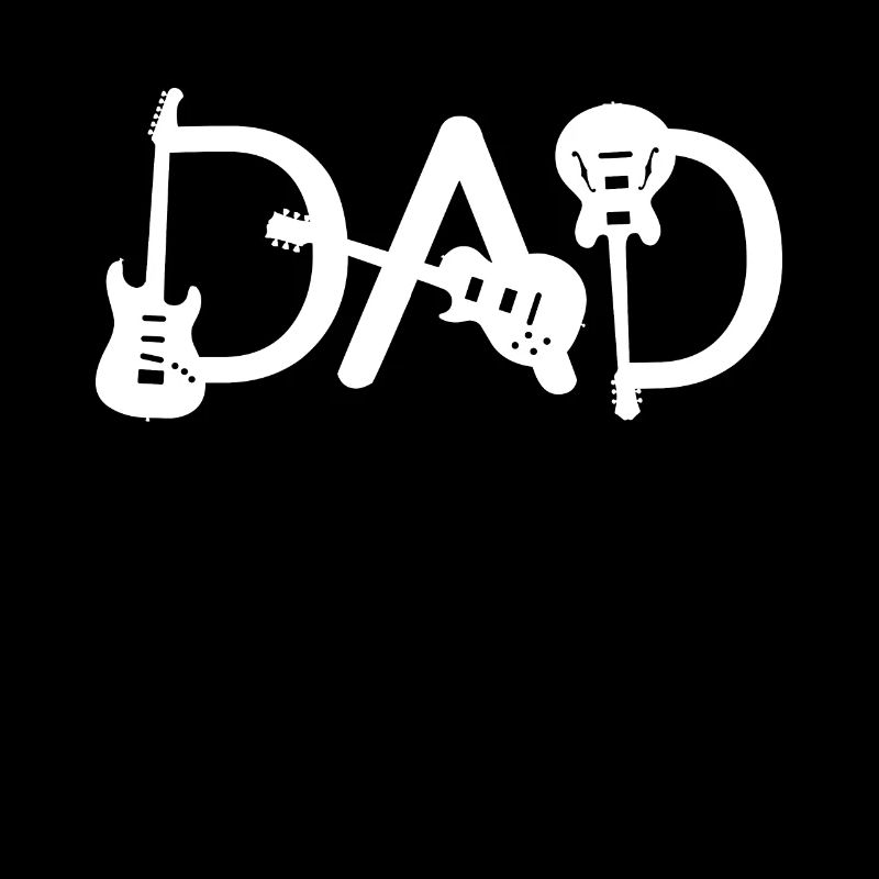 Guitars Daddy Fun Father's Day Guitar Lovers