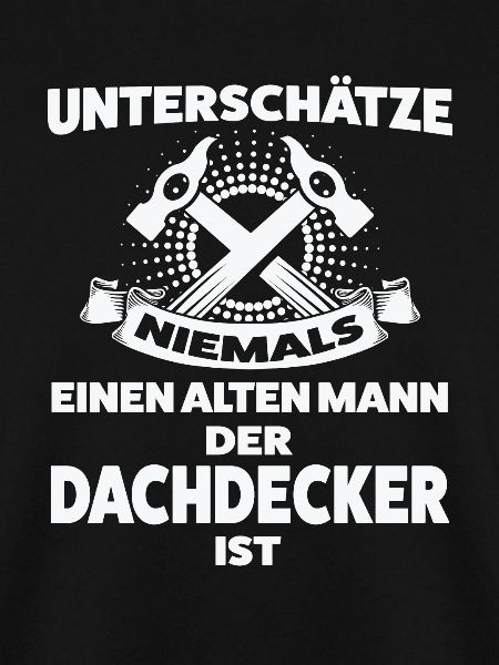 Dachdecker Beruf Dachdecken Geschenk