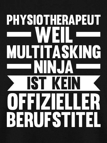 Physiotherapeut Beruf Krankengymnastik Geschenk