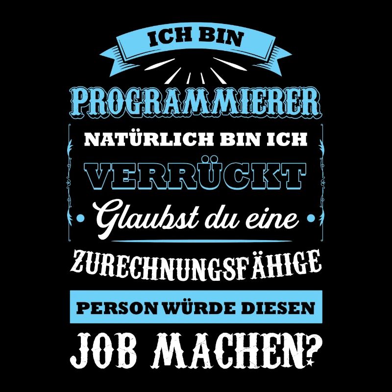 Programmierer Beruf Coder Geschenk