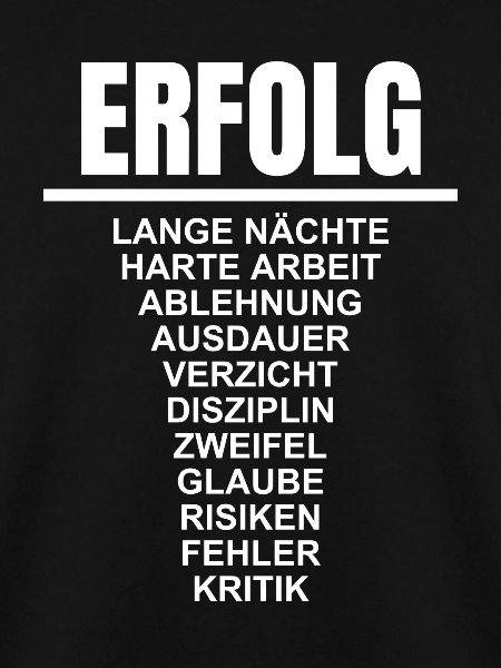 Erfolg - Motivation - Entrepreneur - Selbstständig