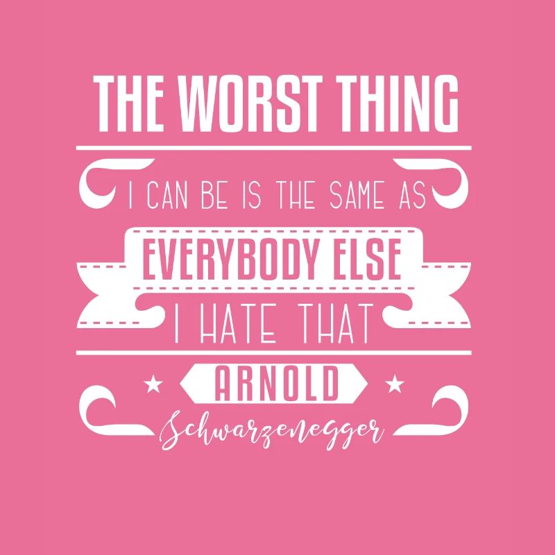 Development Say Like Everybody Arnold Schwarzenegger