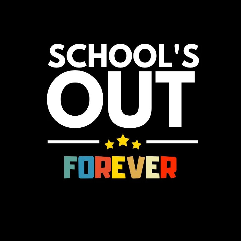 Schools Out School Closure Forever Graduation Abi
