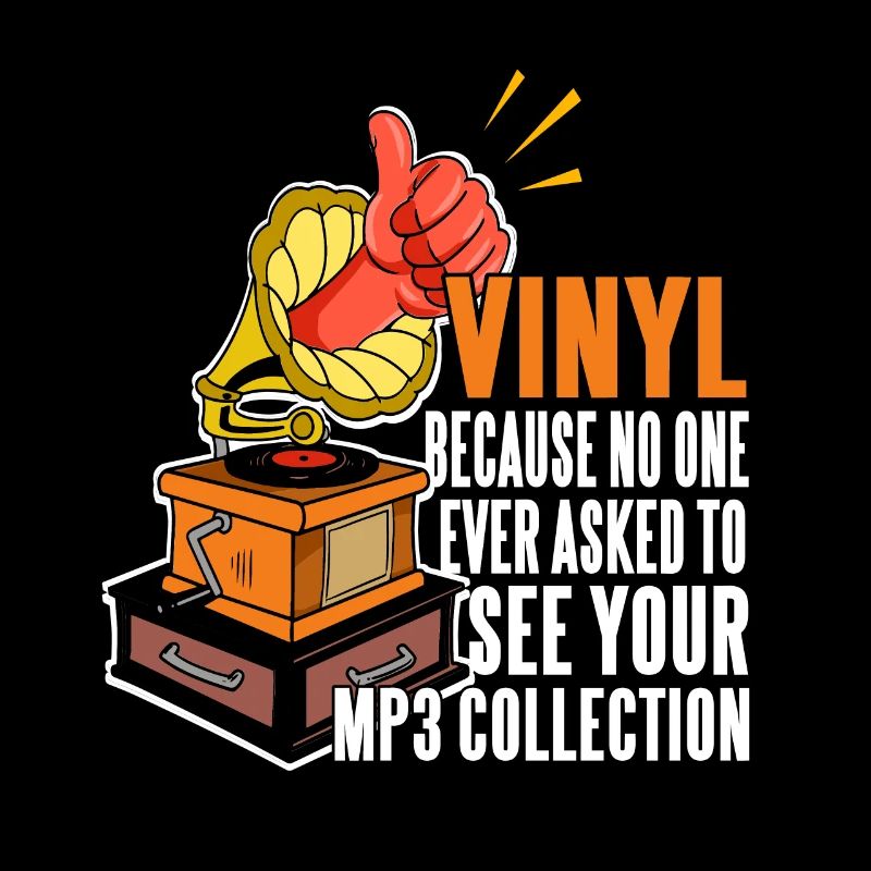 Vinyl, weil niemand deine MP3-Sammlung sehen will