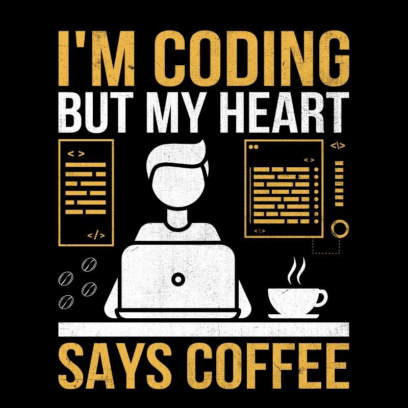Coffee Coding Programmer Coder Developer Nerd Coff