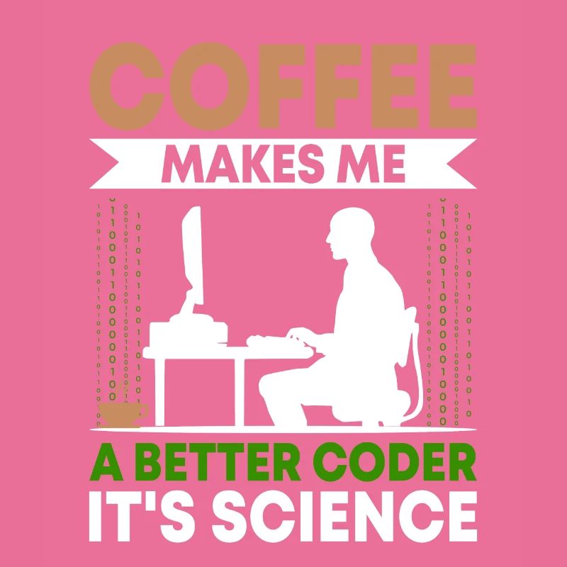Kaffee-Codierung Programmierer Programmierer Entwickler Nerd Coff