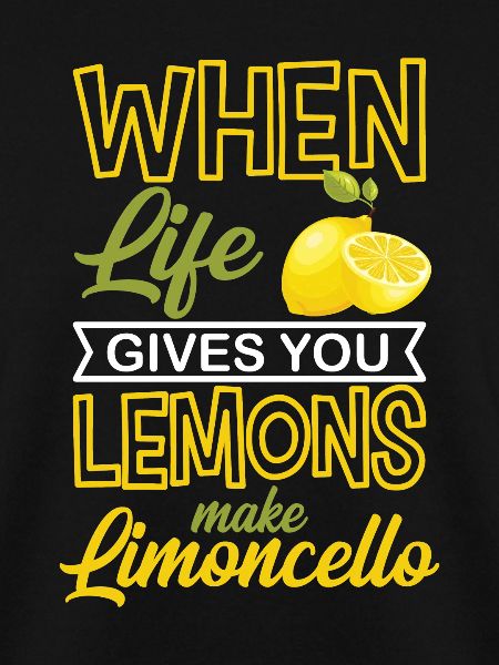Limoncello lustiger Spruch Geschenk