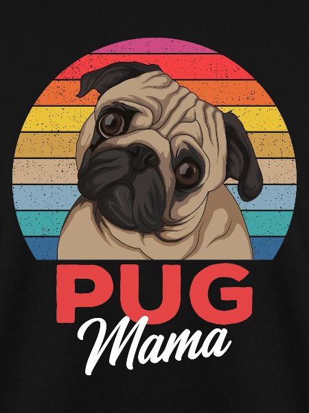 Mops Mama Hundehalterin Geschenkidee