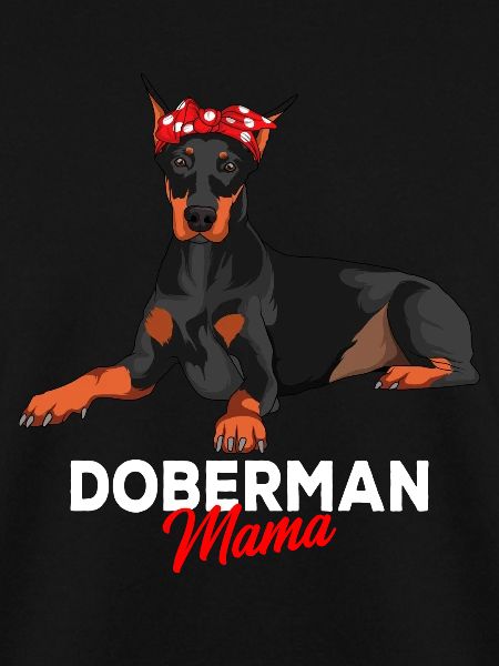 Dobermann Frauchen Doberman Mama