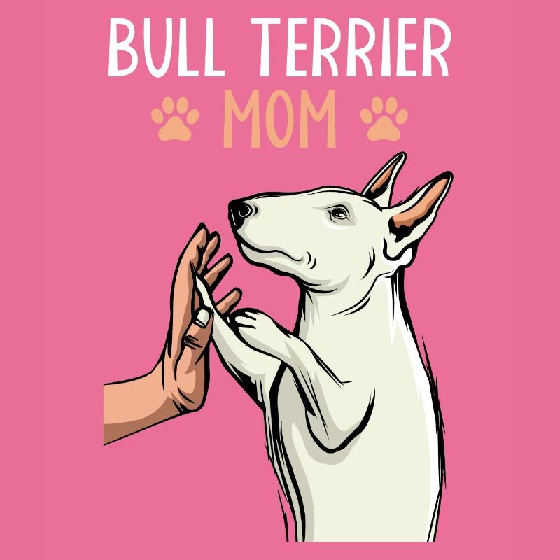 Bullterrier Mama Hunde Mutter Geschenk