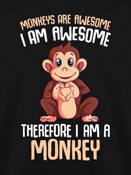 Affe Liebhaber Affen Geschenk