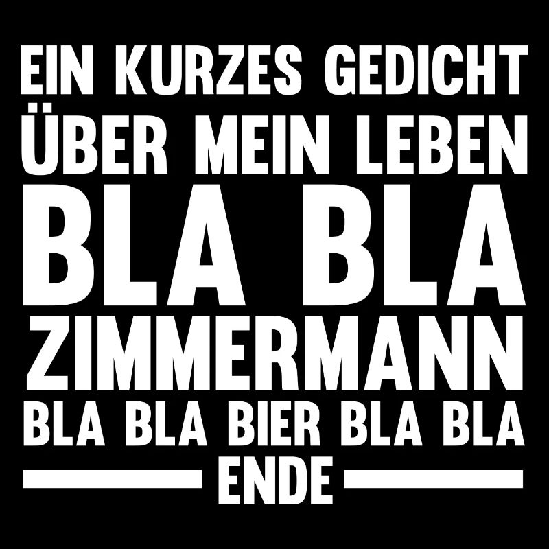Zimmermann Bier Zimmerermeister Geschenk