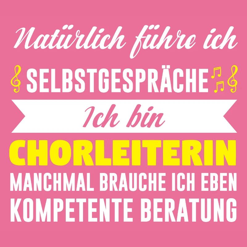 Chorleiterin Beruf Chorleitung Geschenk