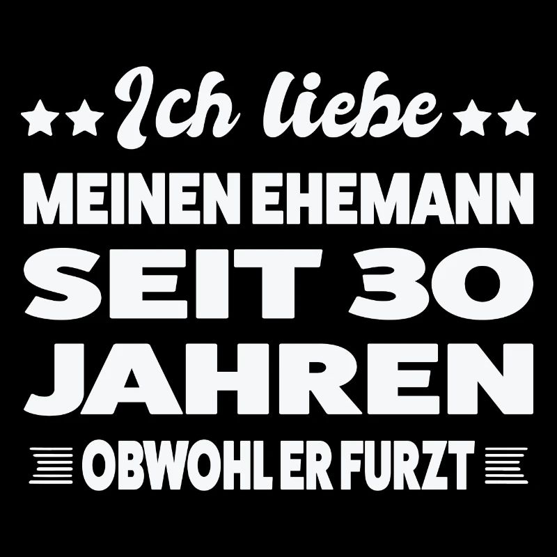 30 Jahre Ehe Ehefrau Perlen-Hochzeit Geschenk