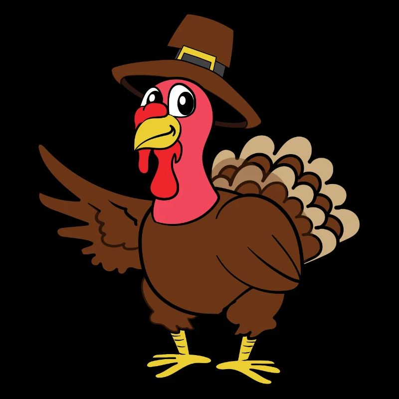 Pèlerin de dinde de dinde de Thanksgiving