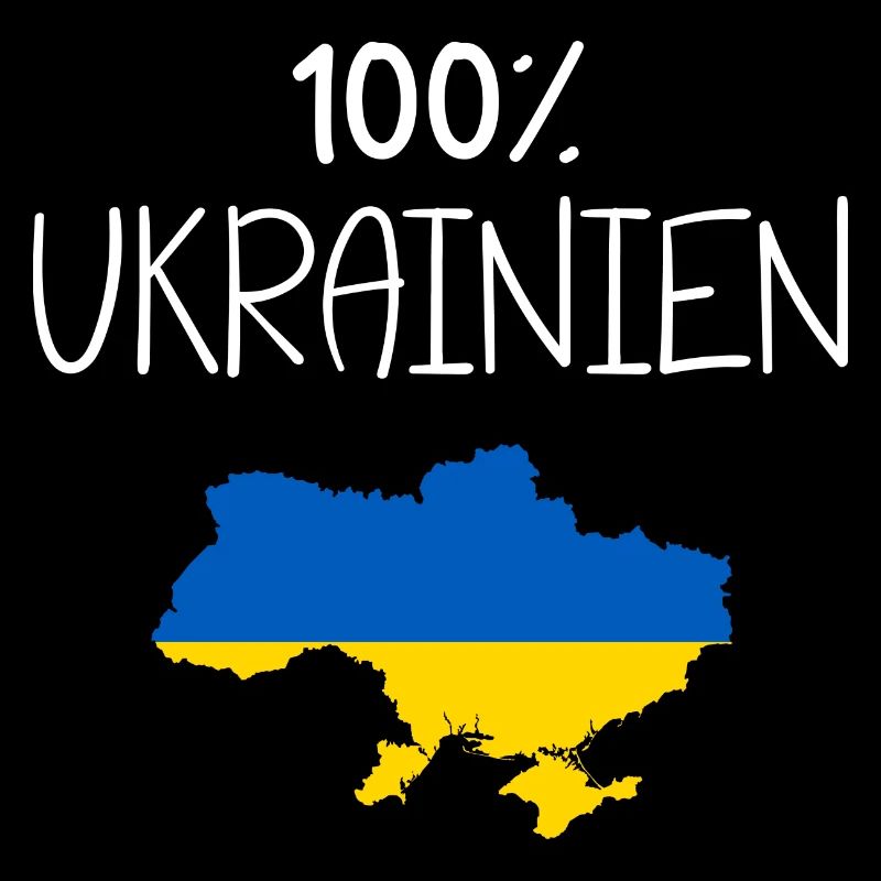 100% Ukrainisch - Geschenk Mann Ukraine