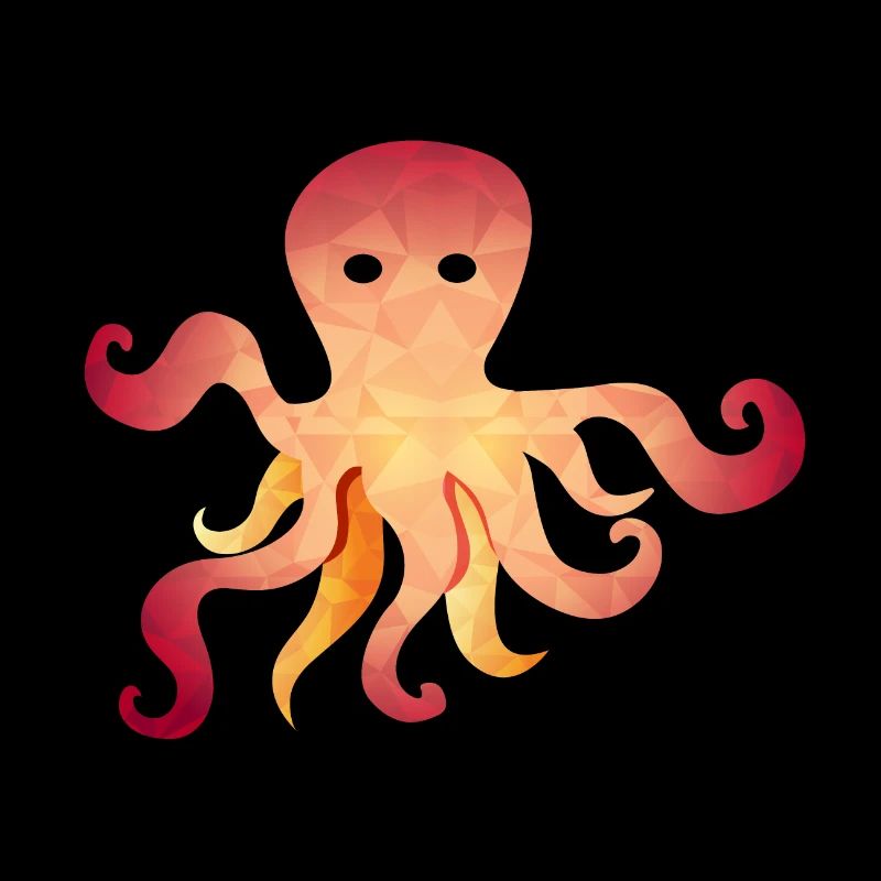 Octopus Squid Polygon