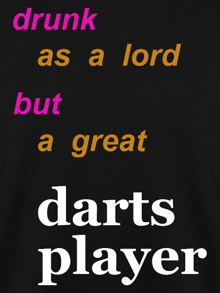 darts and beer