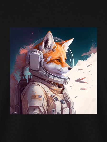 Spacefox Fox Astronaut Space