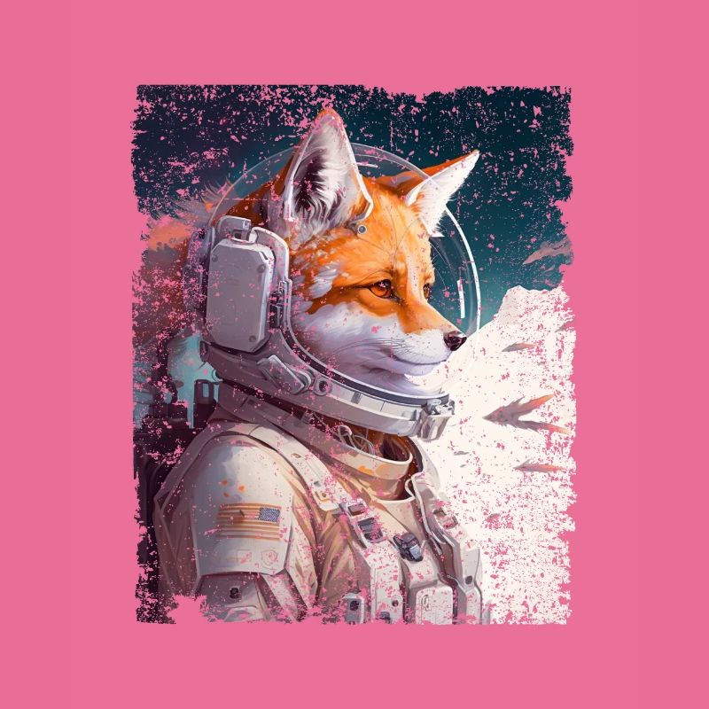 Renard de l’espace dans l’espace Combinaison spatiale