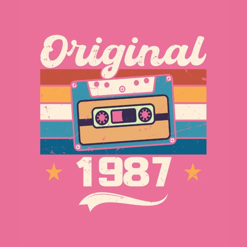 Born Gift Original 1987 Gift Idea 1987