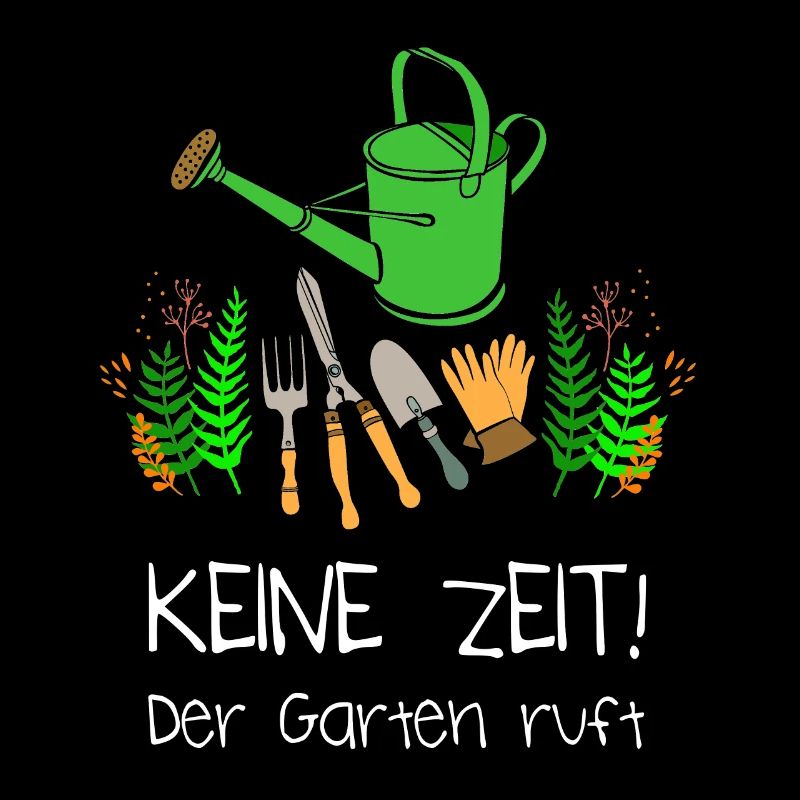 Jardinier, pas le temps, le jardin appelle!