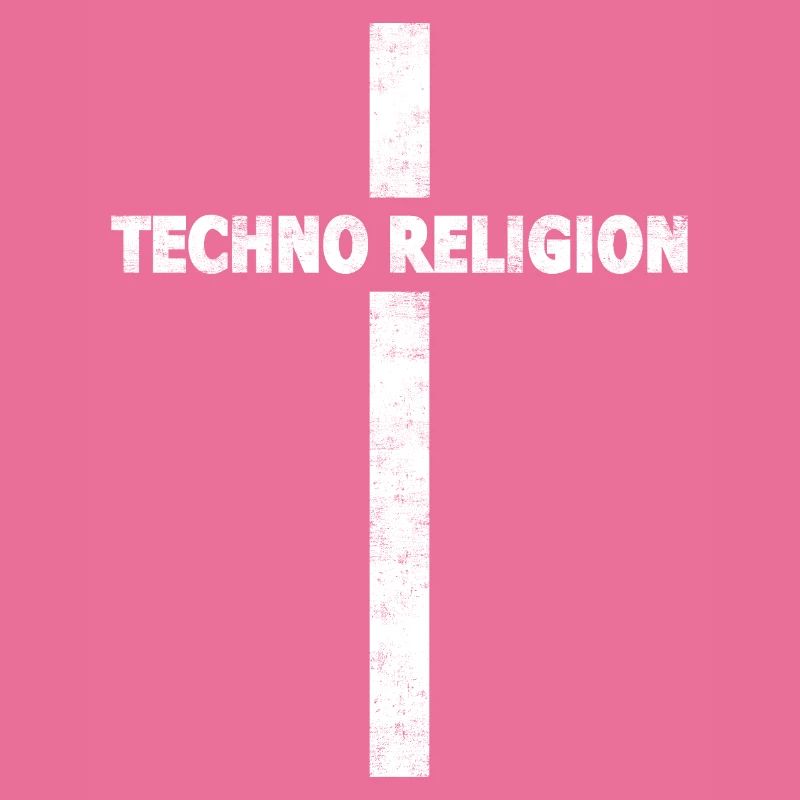 Techno - Techno music - Techno religion con croce