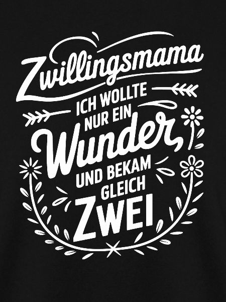 Zwillings Mutter Zwillingsmam