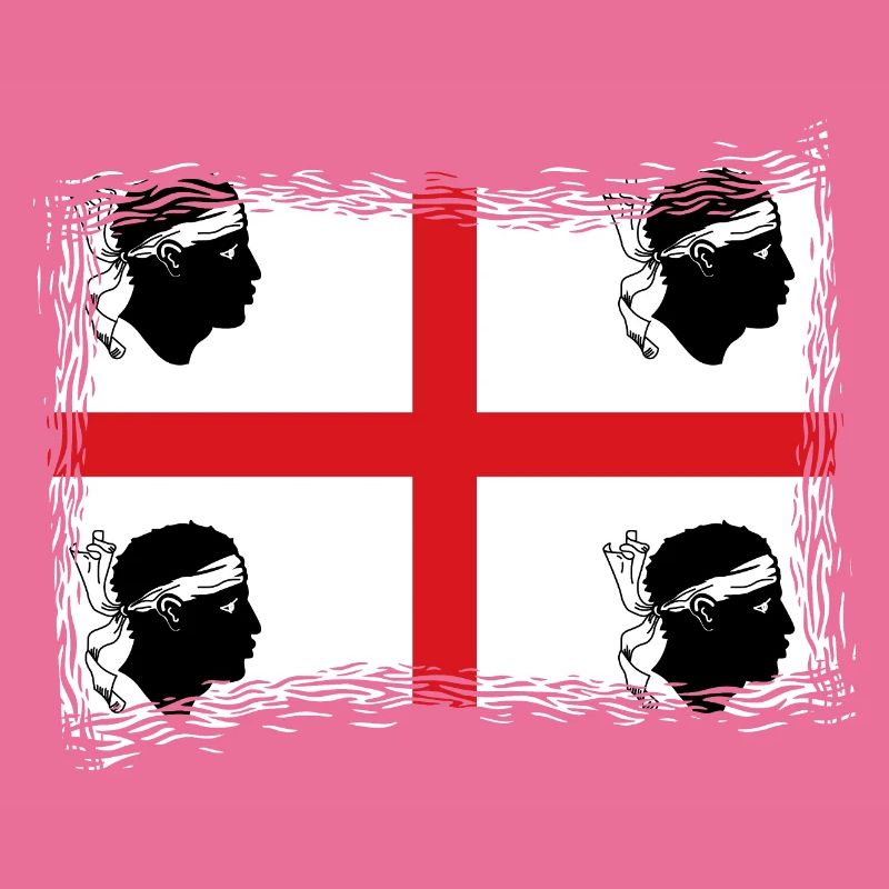 Sardaigne Drapeau Sarde Drapeau Sardegna Drapeau