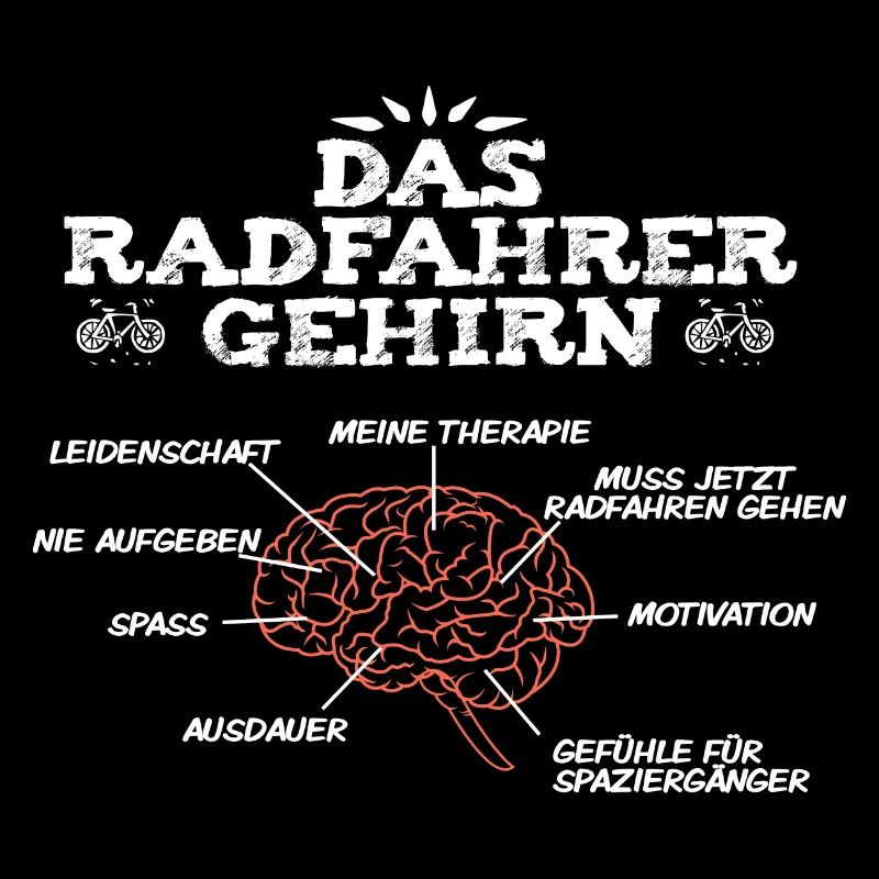 Fahrradfaherer gehirn