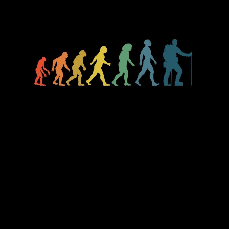 Wandern Evolution Berge Bergsteigen Klettern