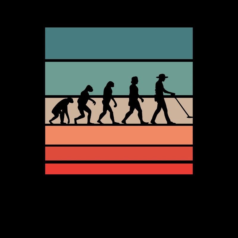 Sondeln Evolution Metalldetektor Sondler Vintage