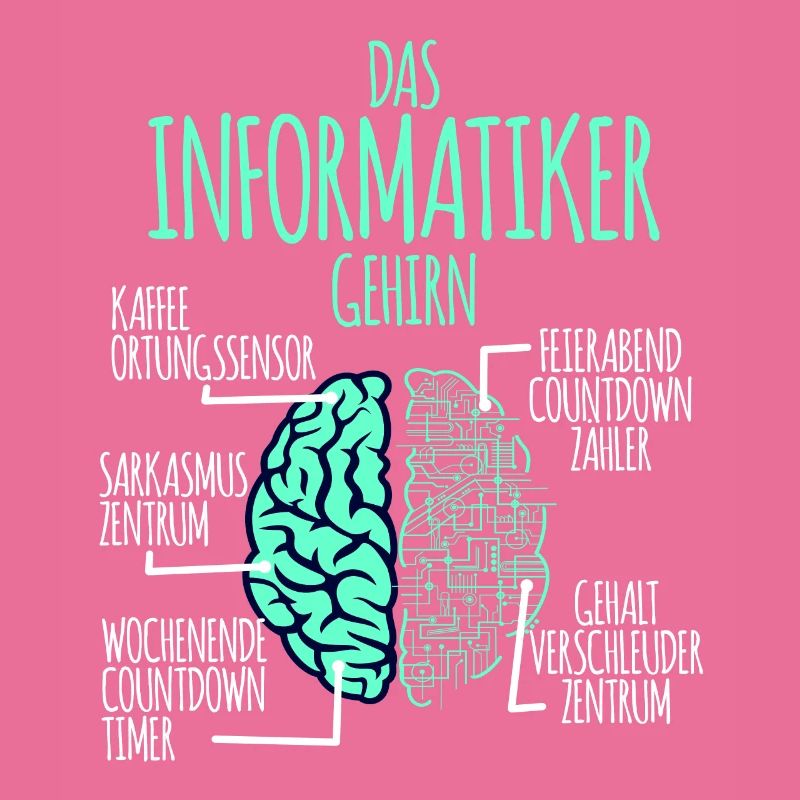 Informatiker Informatik Programmierer Nerd Geek
