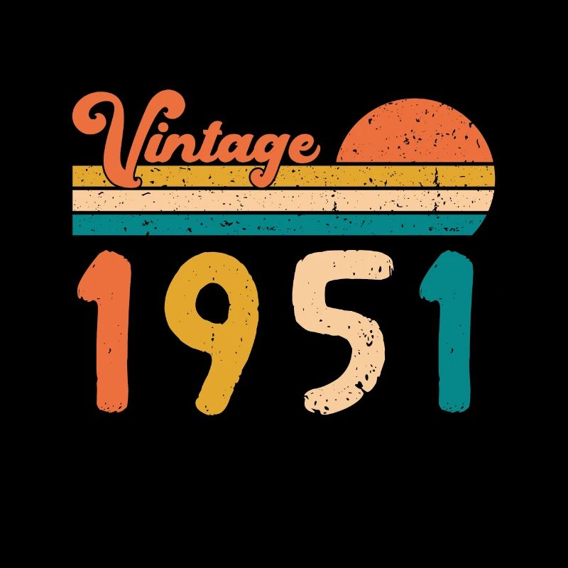 Vintage 1951 Limited Edition Geburtstagsgeschenke
