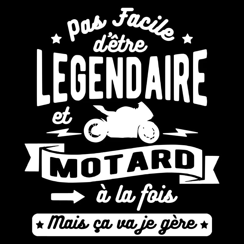 Legendär und Biker