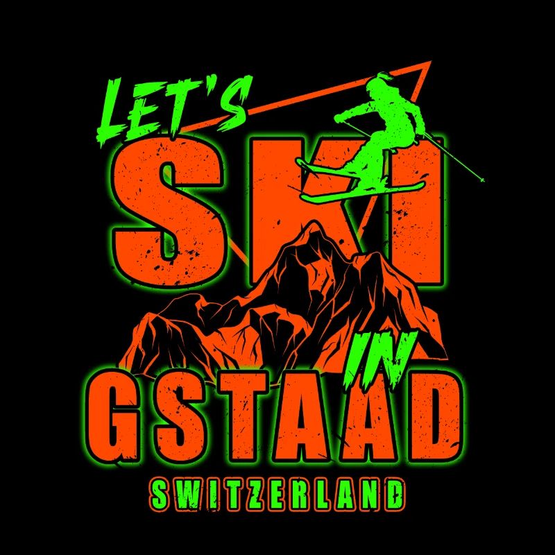 Station de ski de Gstaad, Alpes suisses, Ski